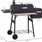 FortyEightInch Portable Charcoal Grill Offset Smoker