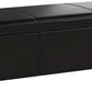 47 Inch DarkBrown Leatherette Storage Ottoman Bench