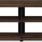 Nelly Entertainment Center TV Stand 43.3in Columbia Walnut