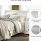 Queen White Louis Philippe Sleigh Bed Frame With Slats