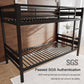 Full Over Full Industrial Grade Metal Bunk Bed Ladder