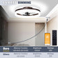 Smart Bladeless Ceiling Fan With Remote And LED Lights