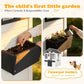 Outdoor Weatherproof Wooden Playhouse White Kitchen