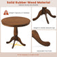 Dark Walnut Round Dining Table 32 Inch Diameter Pro Finish