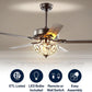 Oil Rubbed Bronze Ceiling Fan Integrated Cooling System