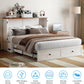 White Queen Murphy Versatile Cabinet Bed With Mattress
