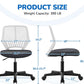 Dark Gray Ergonomic Adjustable Desk Chair Lumbar Support