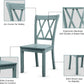 2 Rubberwood Dining Chairs With Ergonomic Backrest