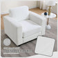 39 Inch Oversized Chenille Upholstered Accent Chair