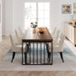 Tribesigns Industrial Dining Table 78 Inches Wooden