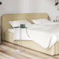 Two Piece Acrylic Side Tables Clear 10x10x24.2Inches