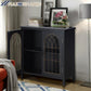 Small Solid Wood Hallway Storage Solutions Cabinet-2