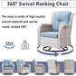 Comfortable 11 Piece Outdoor Furniture Set with Swivel Rockers