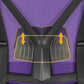 Ergonomic Purple Mesh Office Desk Chair With Lumbar Support
