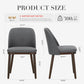Premium Leather Dining Chairs With Cherrywood Legs