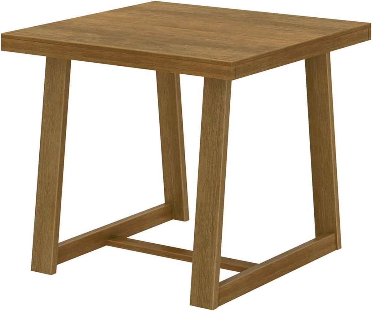 Counter Height Dining Table Forty One Inch Pecan Wire brush