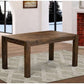 Celina Dining Room Table Rectangle 36X60 Jacobean Finish