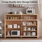 55Inch Wide Fluted Sideboard Buffet Cabinet Storage-4
