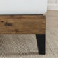 Queen Size Solid Wood Platform Bed Frame With Headboard