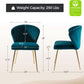 Teal Dining Chairs With Ergonomic Backrest Pro Set Of 2