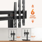 Universal Swivel TV Stand With Power Outlet Tilting