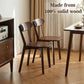 PremiumGrade Solid Oak Dining Chair Walnut Backrest