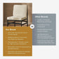 Black Dining Chairs With Removable Cushion Covers Set Of 2