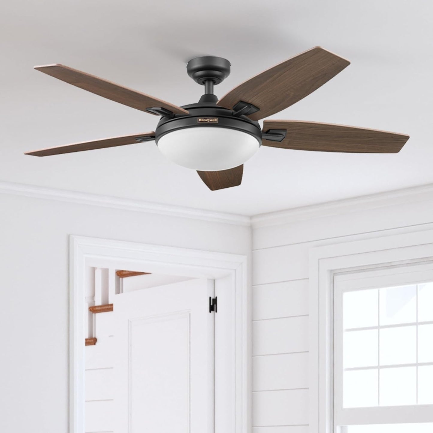 Carmel 48 Inch Bronze Contemporary Ceiling Fan