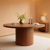 47 Inches Round Dining Table Contemporary Farmhouse