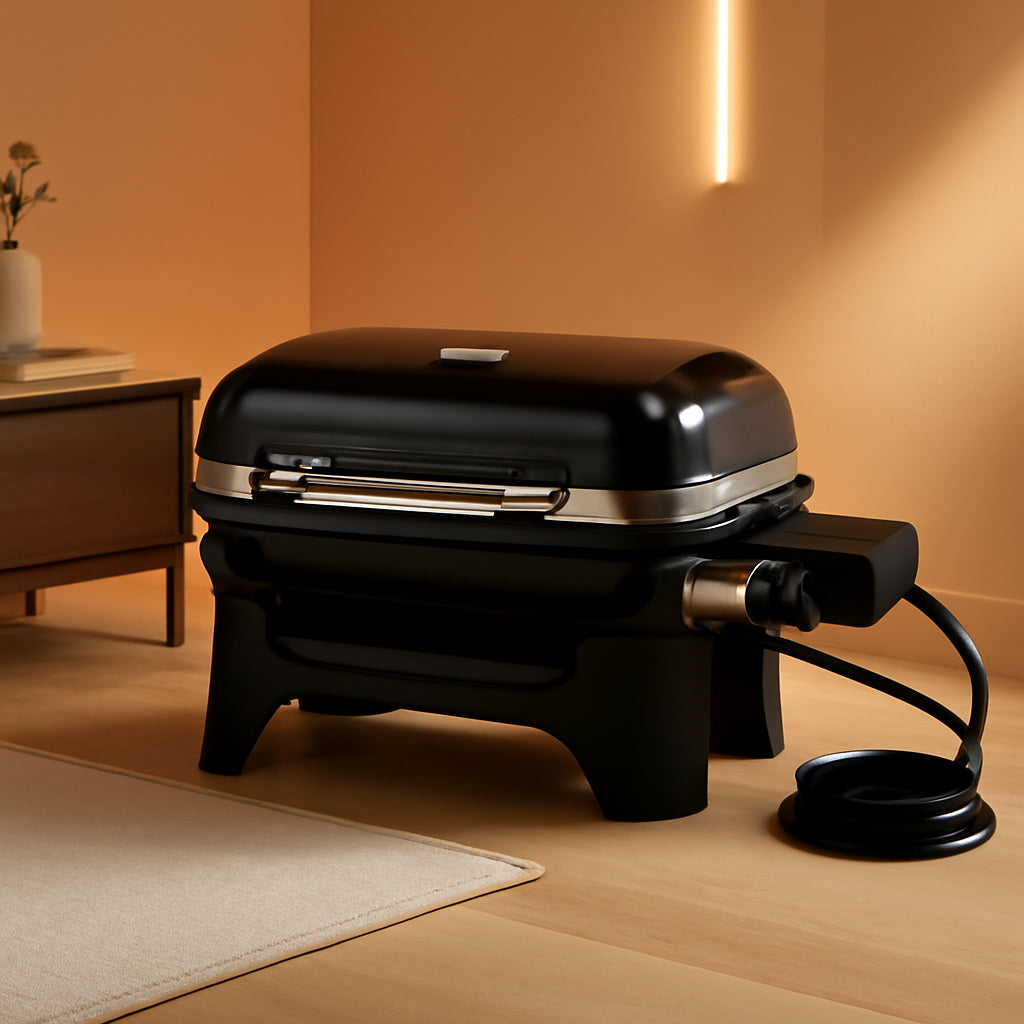 Weber Lumin Ultracompact Electric Outdoor Grill Black