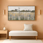 Cerulean Purple Meadow Canvas Wall Art 48x24Inches