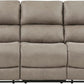 84.5 Inch Brown Recliner Couch Living Sofa Home Theater