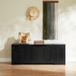 ExtraLarge 51.2 InchesHigh Storage Chest Bench Black