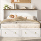 Queen Murphy Bed Space Saving Charging Cabinet Drawers