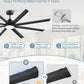 Commercial Grade Aluminum Ceiling Fan With Controller