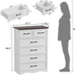 White Farmhouse Dresser FortyFourInchesTall Storage