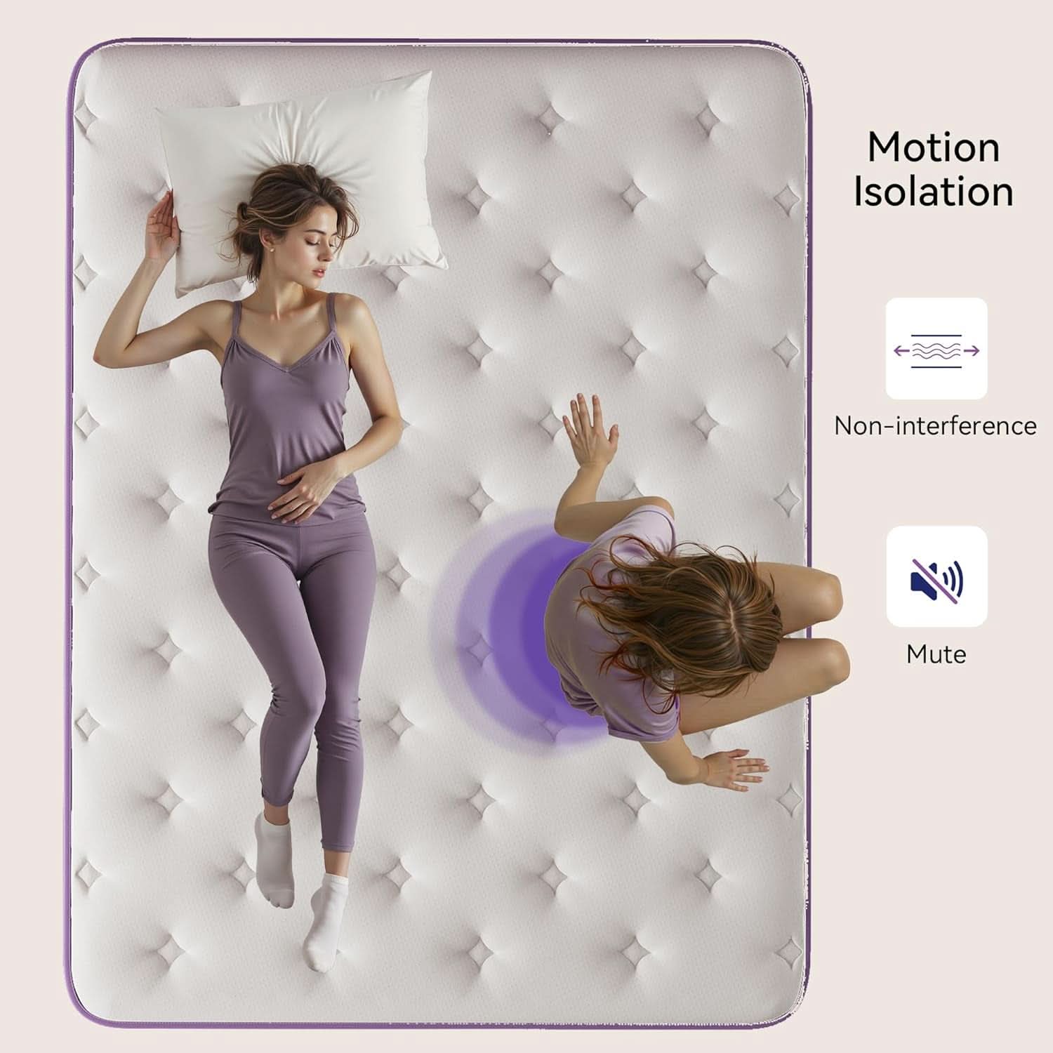 Queen Hybrid Gel Memory Foam Mattress In Box CertipurUS-2