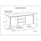 Solid Acacia 60 Inch Modern Sideboard Buffet With Wine Rack