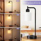 Industrial Touch Bedside Lamps 3-Way Dimmable USB-C