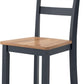 Gesthaven Solid Wood Frame Dining Chair Set 2 White Natural