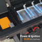 Quadruple Burner Infrared Side Burner Propane Grill