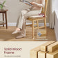 Luxurious Handcrafted Solid Wood Dining Chairs Set