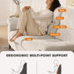 Beige Loveseat With Removable Cover For Living Room-3
