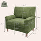 Green 22InchesWide Oversized PremiumLuxAccent Chair