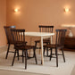Brown Windsor Spindle Back SolidWood Dining Chairs