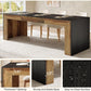 78in ExtraLong Industrial Grade Solid Wood Dining Table