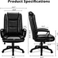 Ergonomic Executive Chair Lumbar Support Height Adjustable-1
