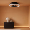Smart Bladeless Ceiling Fan With Remote And LED Lights