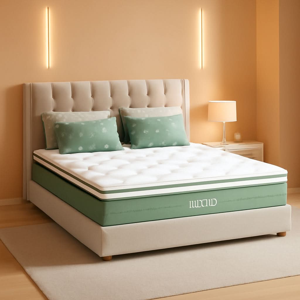 Twin Memory Foam Mattress Therapeutic Ergonomic Design-0