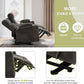 Power Reclining Loveseat With Console Heated Massage